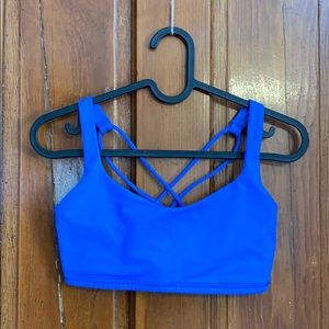 Blue Lululemon Bra - Size 6